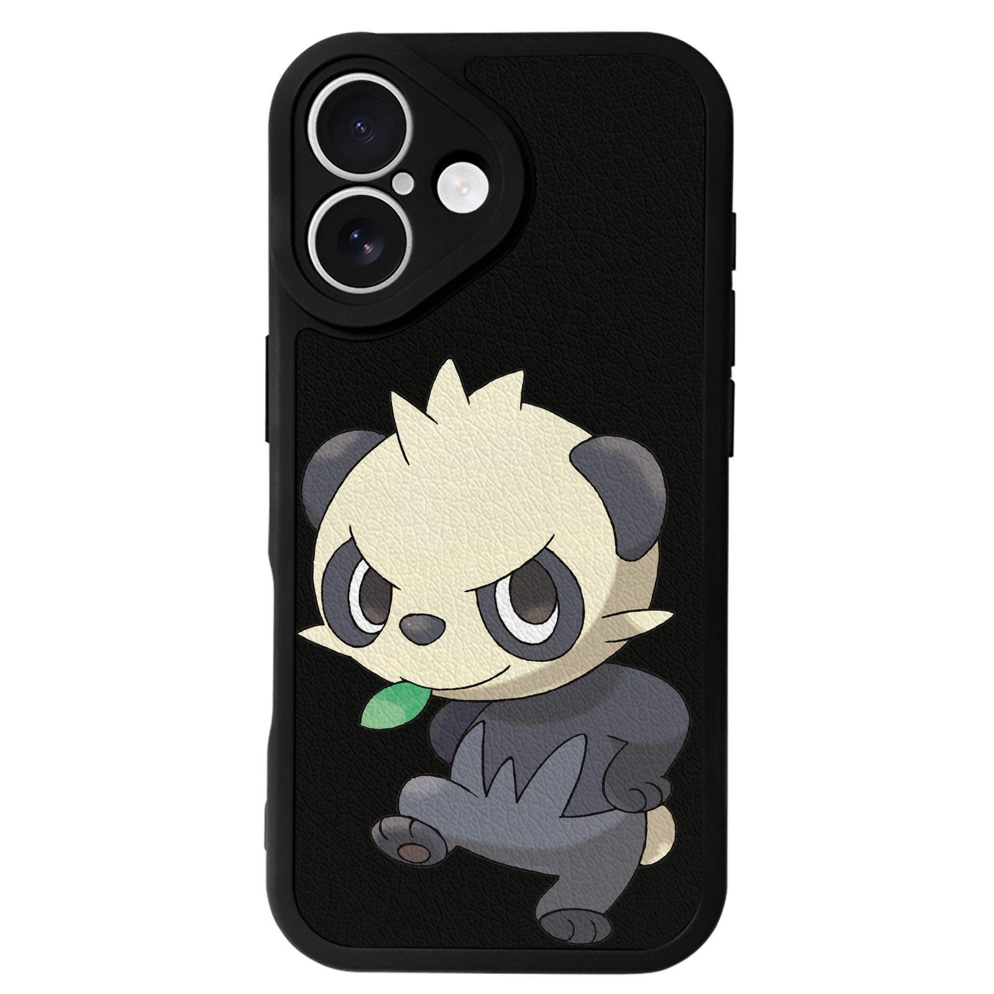 （画像用） ポケットモンスター Pokémon 【iPhone 16シリーズ対応】シリコンスマホケース（レザー調） 材質：シリコン